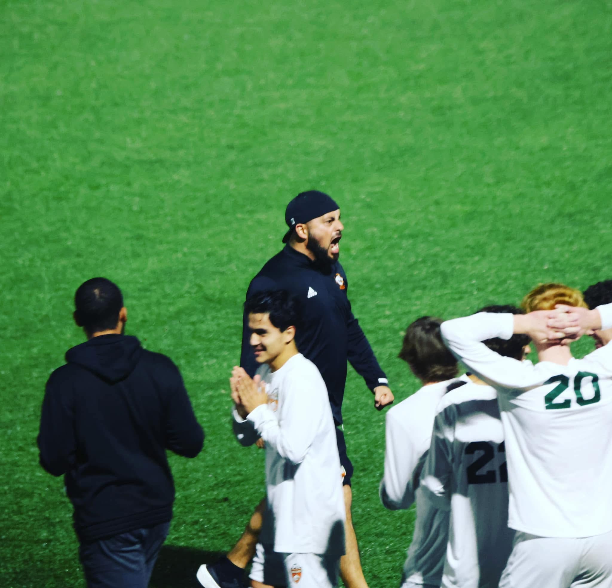 Coach Shalash coaching